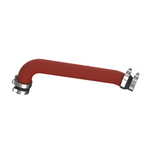 Toyota GR Corolla Charge Pipe Kit - K&N Engineering - Wrinkle Red - Wrinkle Red - `23-`24